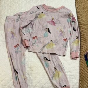 Pottery Barn Kids x Disney Pink Princess Pajama Set